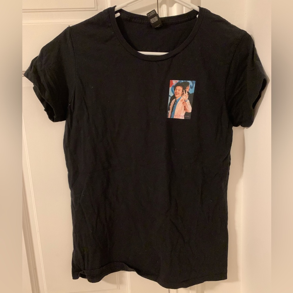 Harry Styles My Other Boyfriend Black T-Shirt Tee Women‘s M 100% Cotton